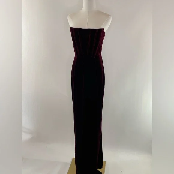 Bronx and Banco Florentina Corset Gown in Scarlet, M - Picture 8 of 14